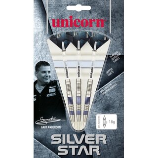 Unicorn Silver Star Gary Anderson Steel Dart 21 g